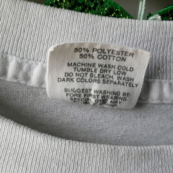 Vintage Team Adidas Trefoil Double Sided Graphic Tee - Picture 5 of 11